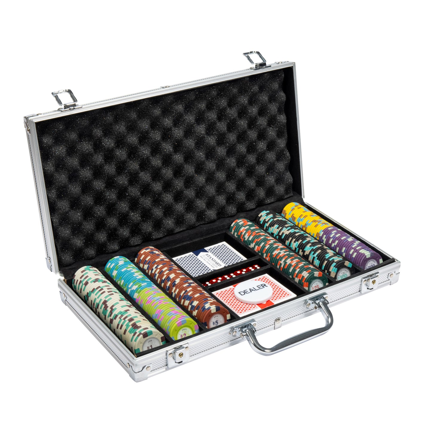 Poker Knights Pre-built Poker Chip Set