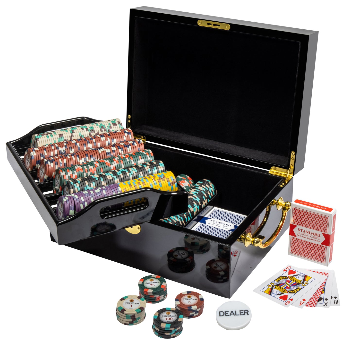 Showdown Pre-built Poker Chip Set