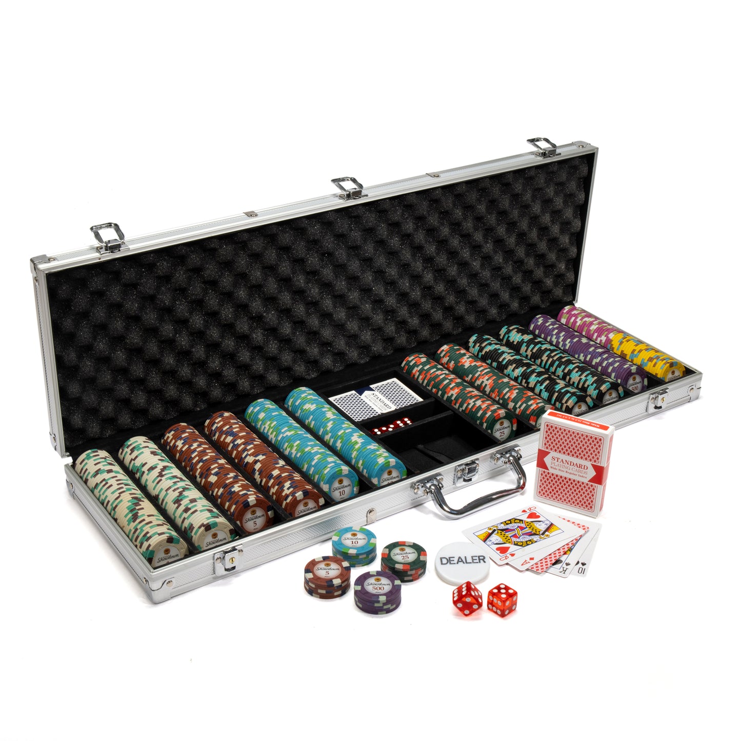 Showdown Pre-built Poker Chip Set