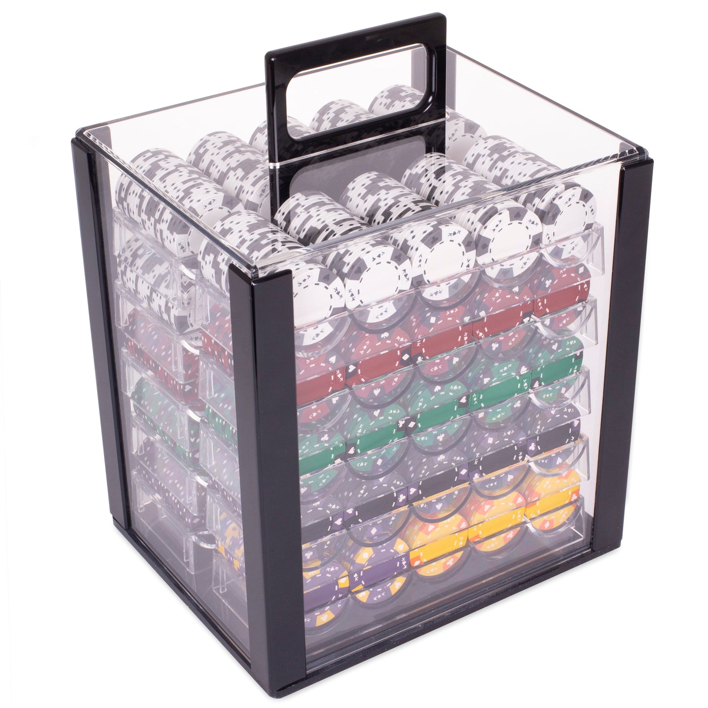 Ace King Pre-built Poker Chip Set