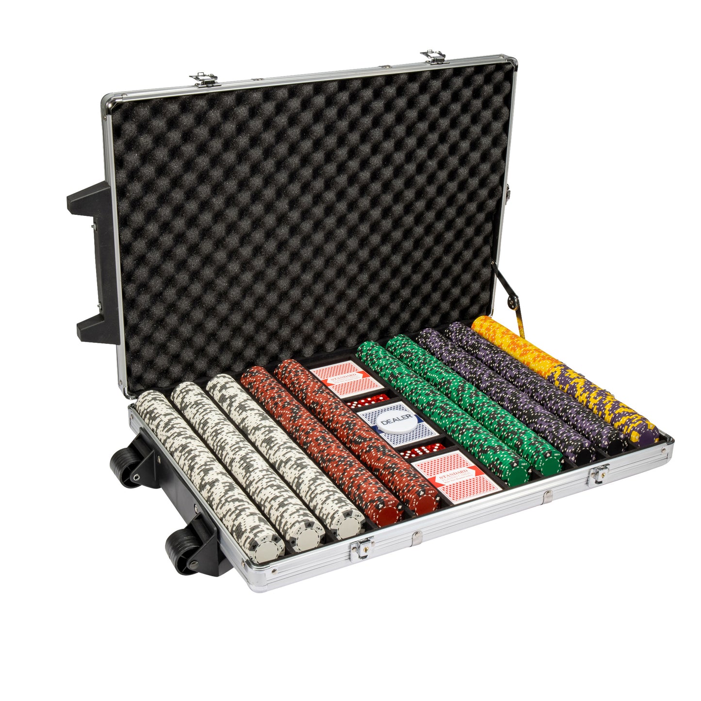 Ace King Pre-built Poker Chip Set