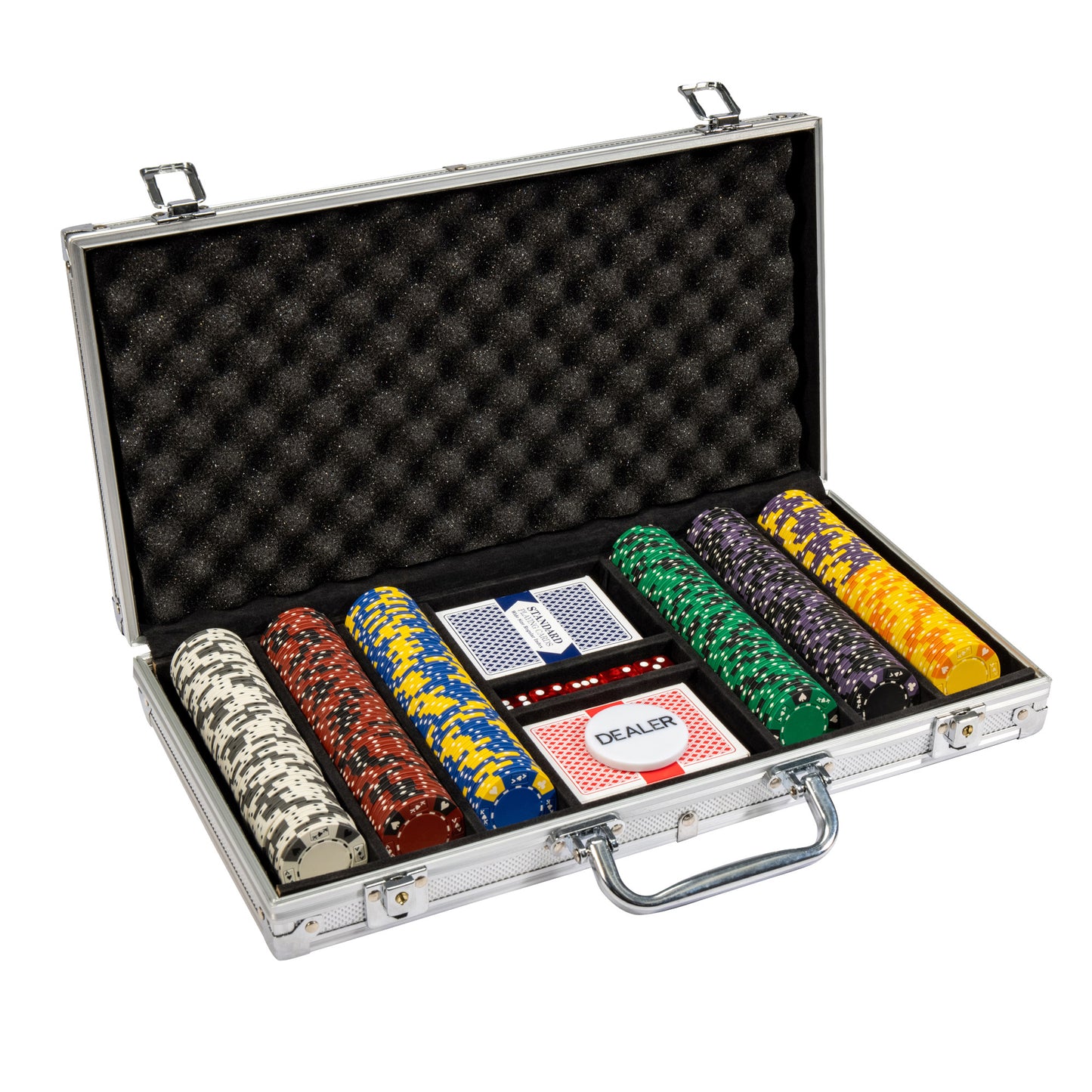 Ace King Pre-built Poker Chip Set