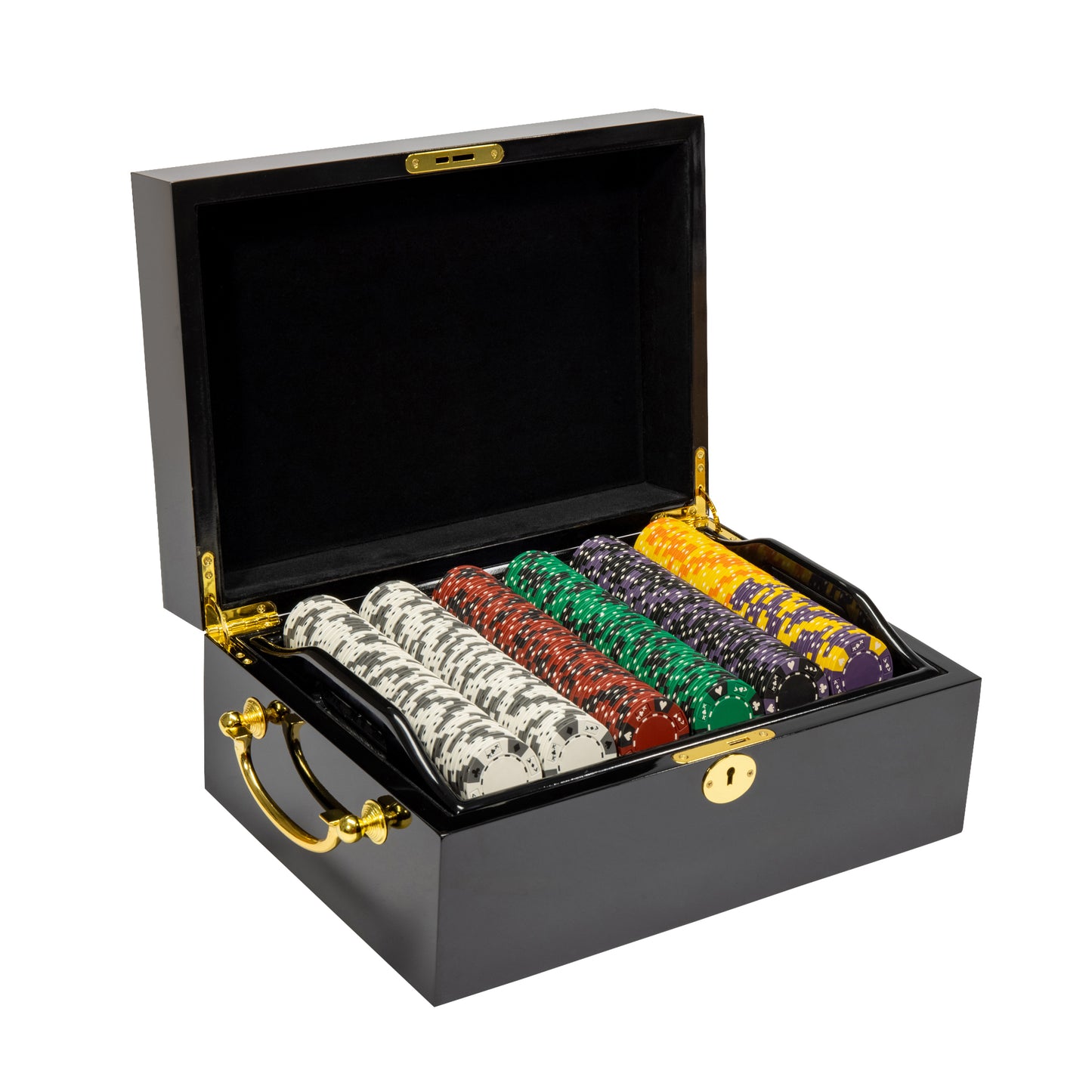 Ace King Pre-built Poker Chip Set