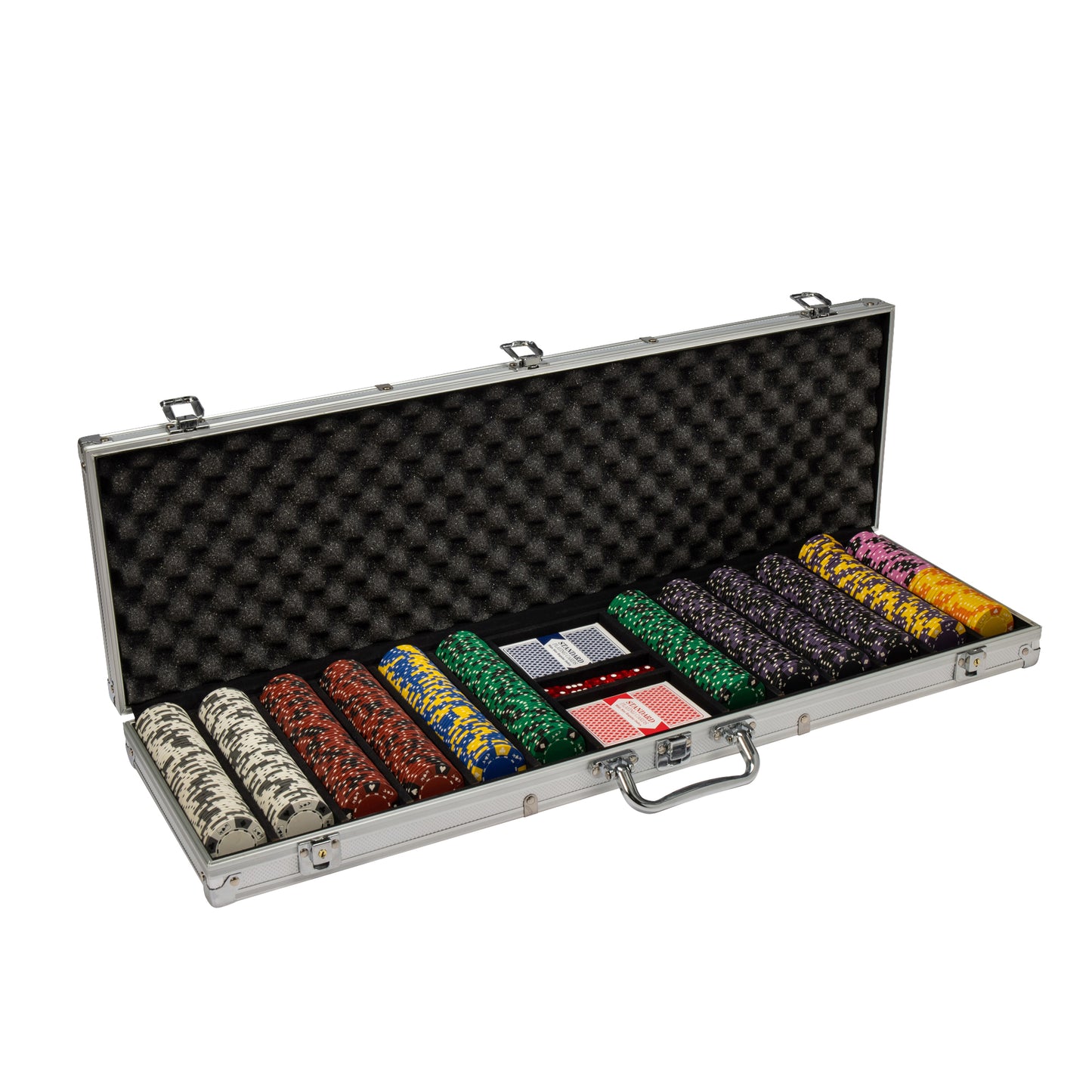 Ace King Pre-built Poker Chip Set