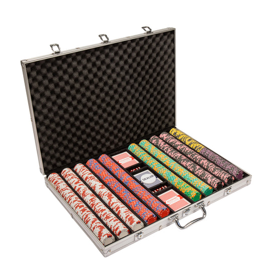 Crown & Dice Pre-built Poker Chip Set