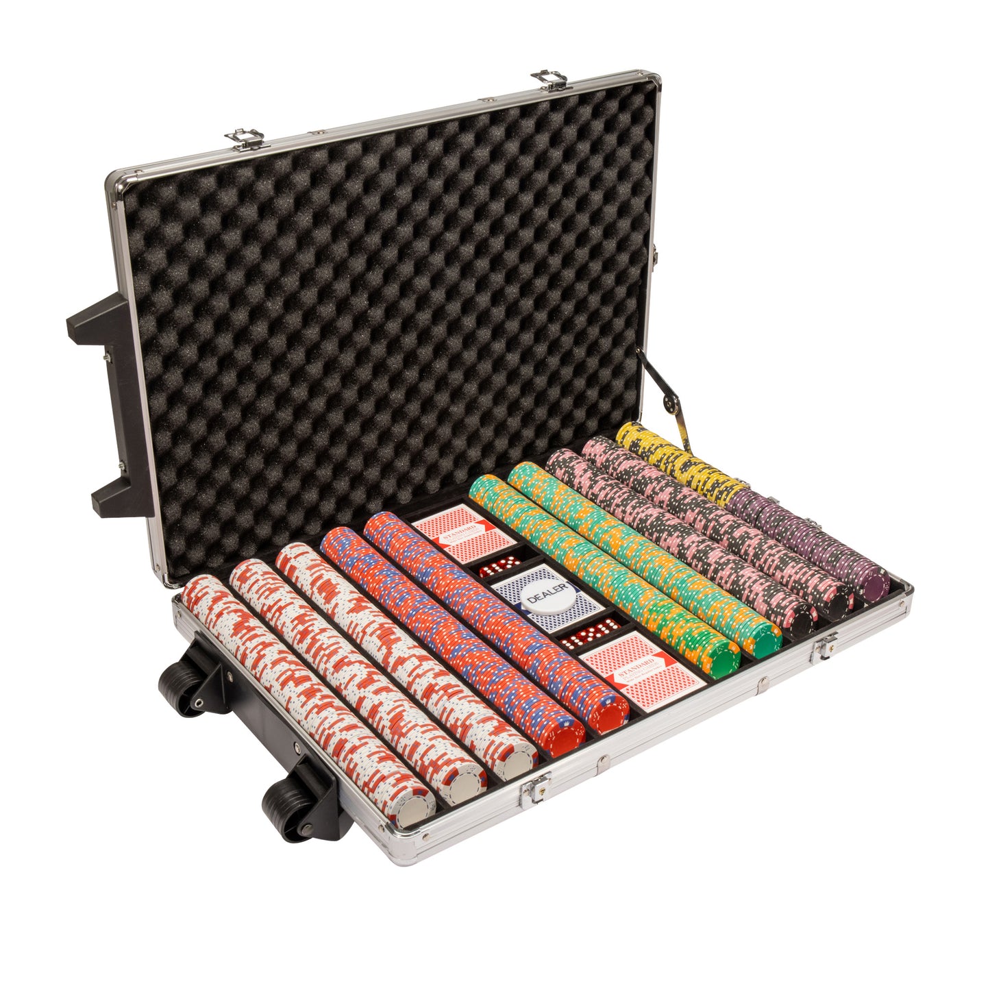 Crown & Dice Pre-built Poker Chip Set