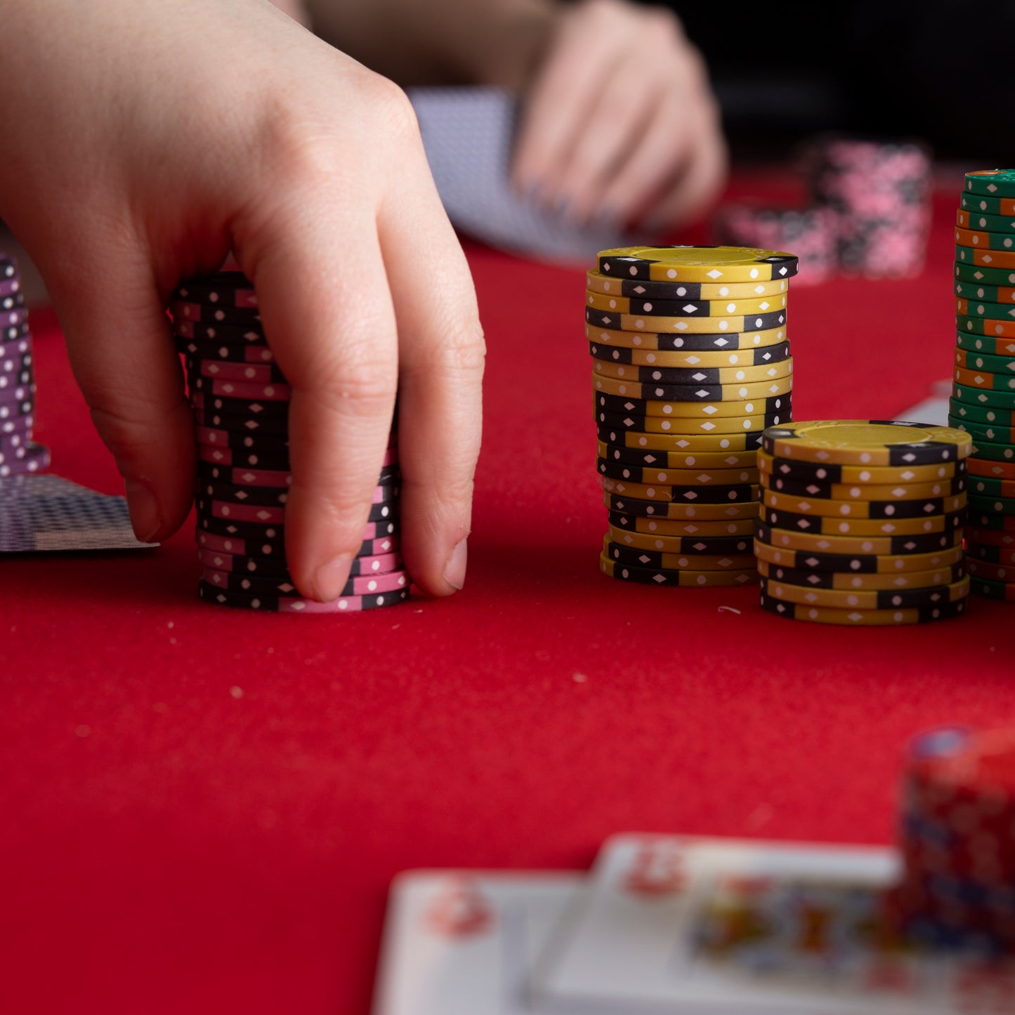 Crown & Dice Pre-built Poker Chip Set
