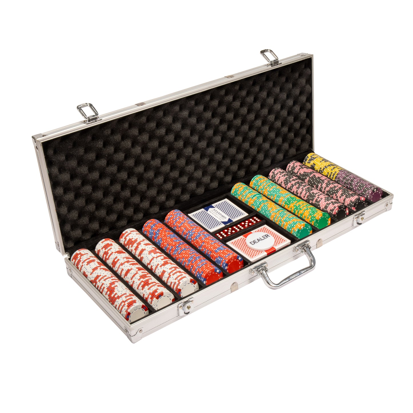 Crown & Dice Pre-built Poker Chip Set