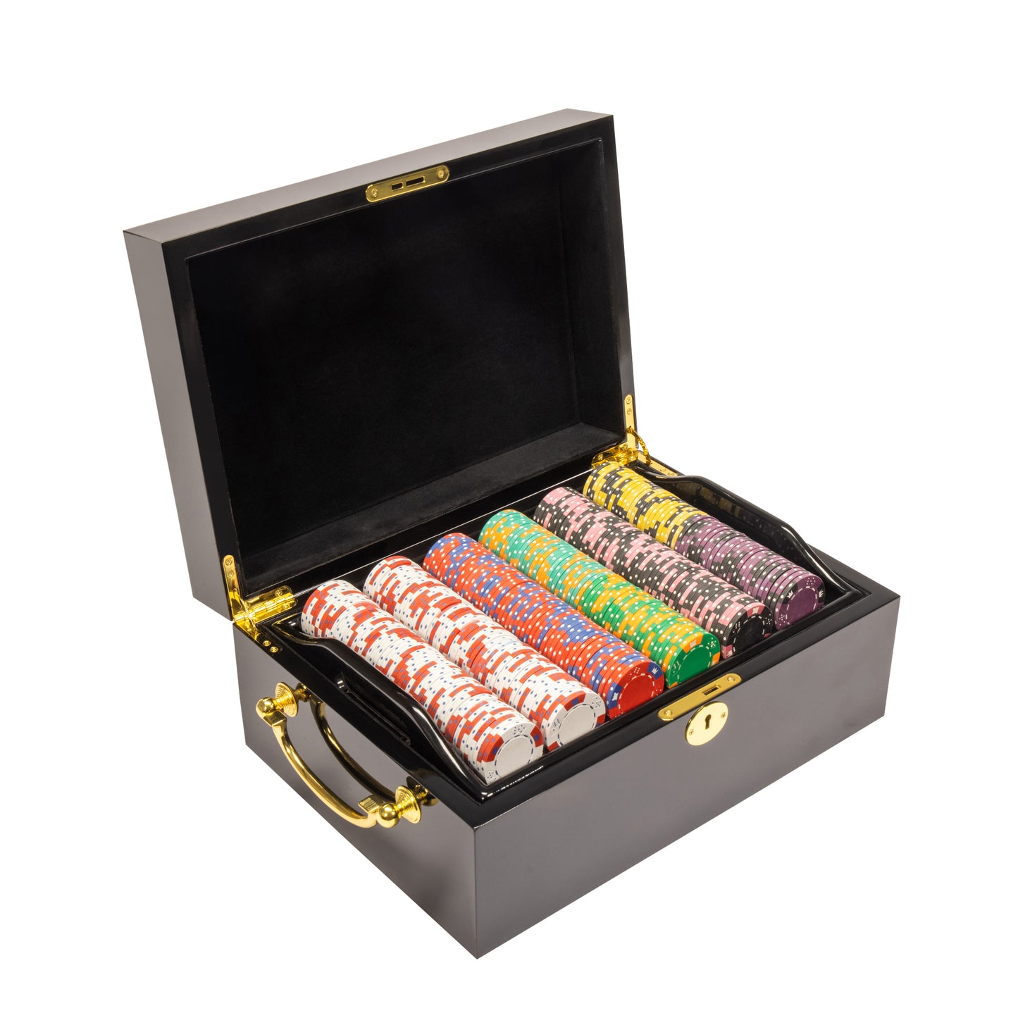 Crown & Dice Pre-built Poker Chip Set