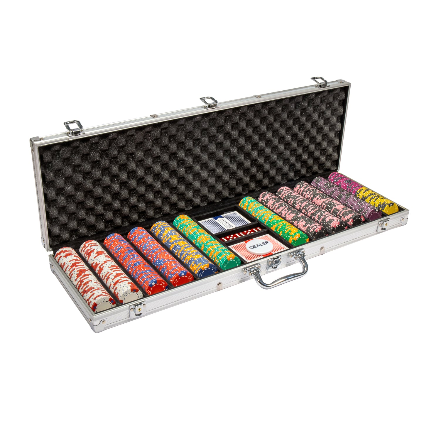 Crown & Dice Pre-built Poker Chip Set