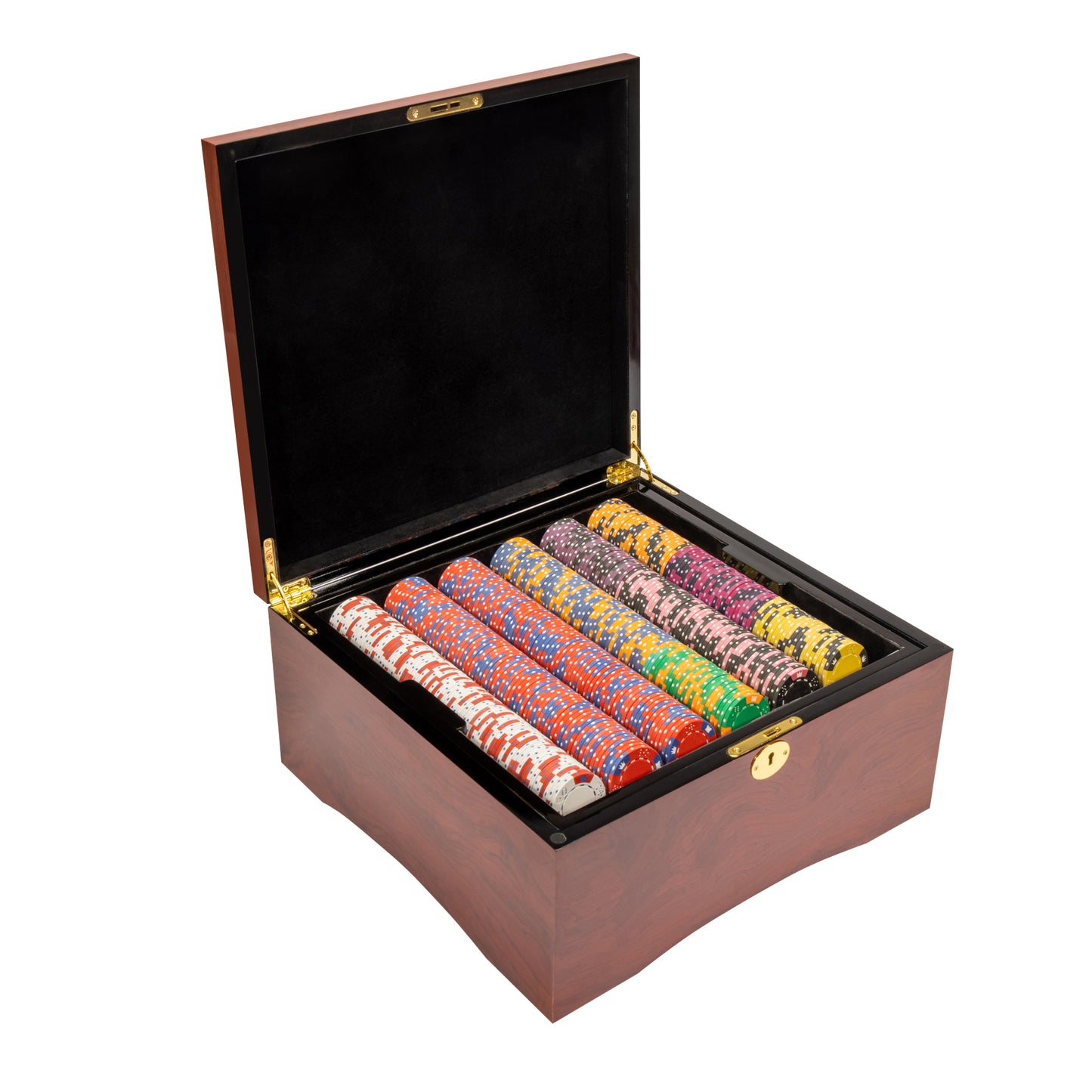 Crown & Dice Pre-built Poker Chip Set