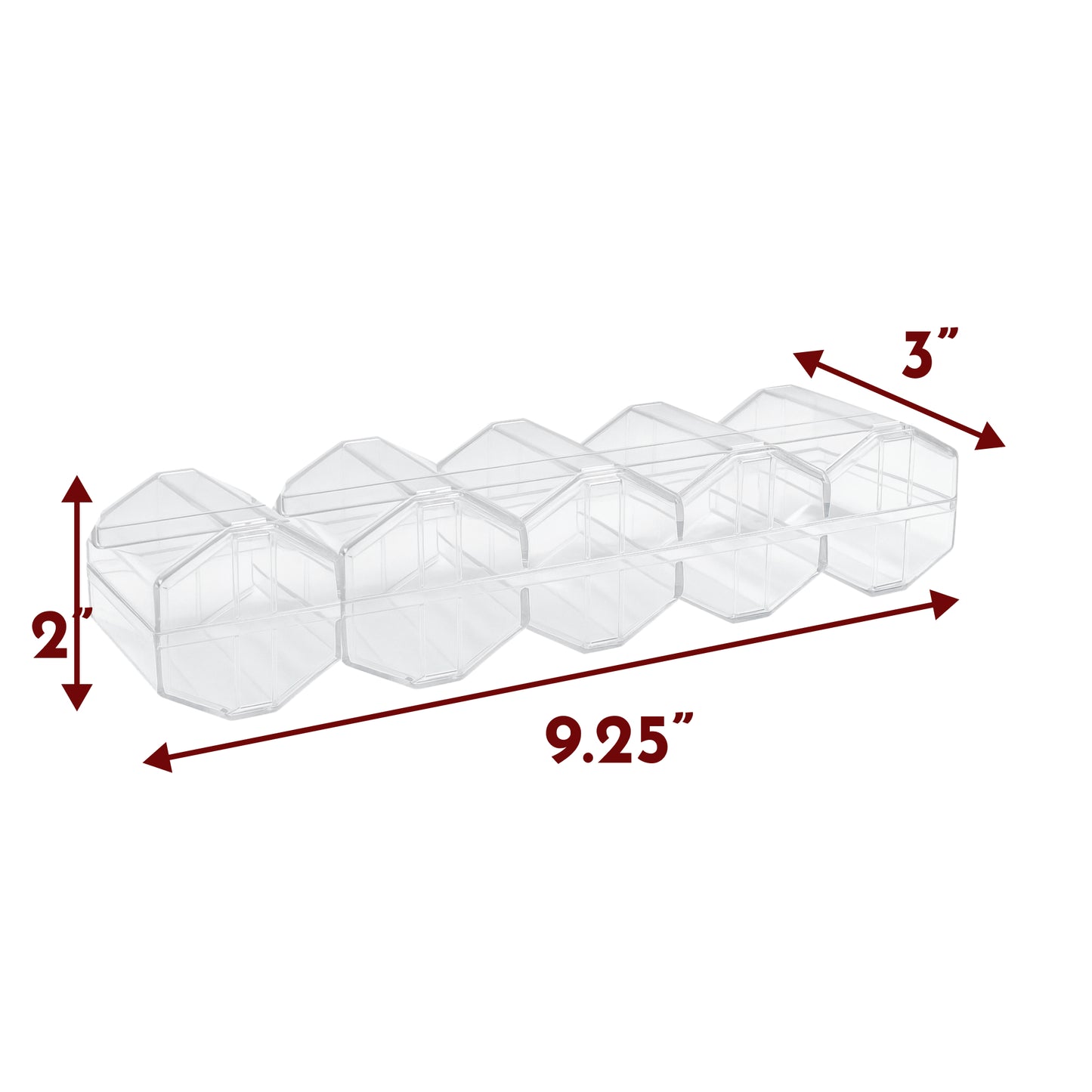 Oversize 43mm Poker Chip Tray with Lid