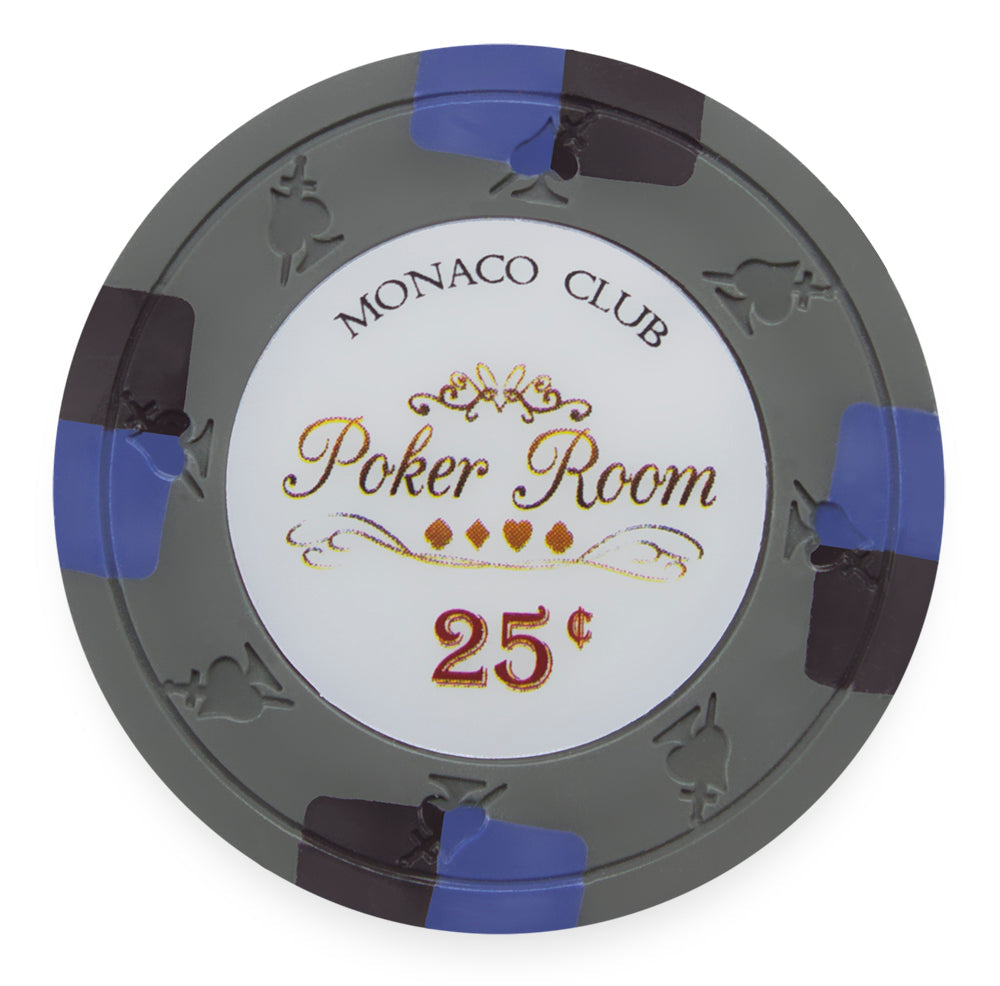 Monaco Club 13.5-gram Poker Chips (25-pack)