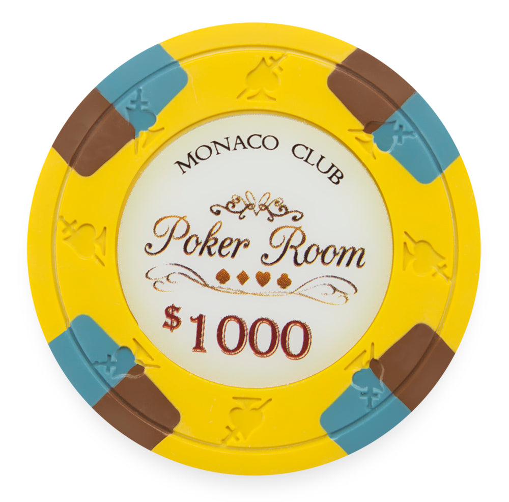 Monaco Club 13.5-gram Poker Chips (25-pack)