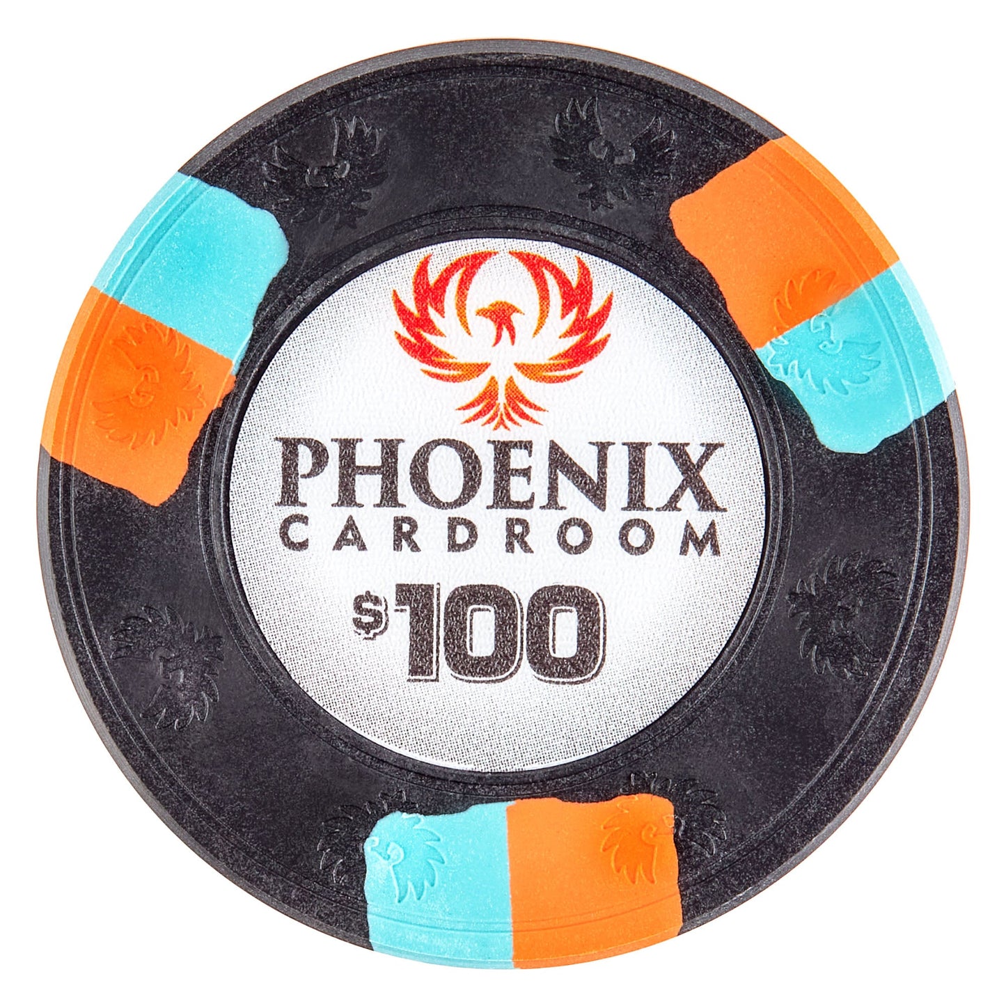 Phoenix 10-gram Real Clay Poker Chips (25-pack)