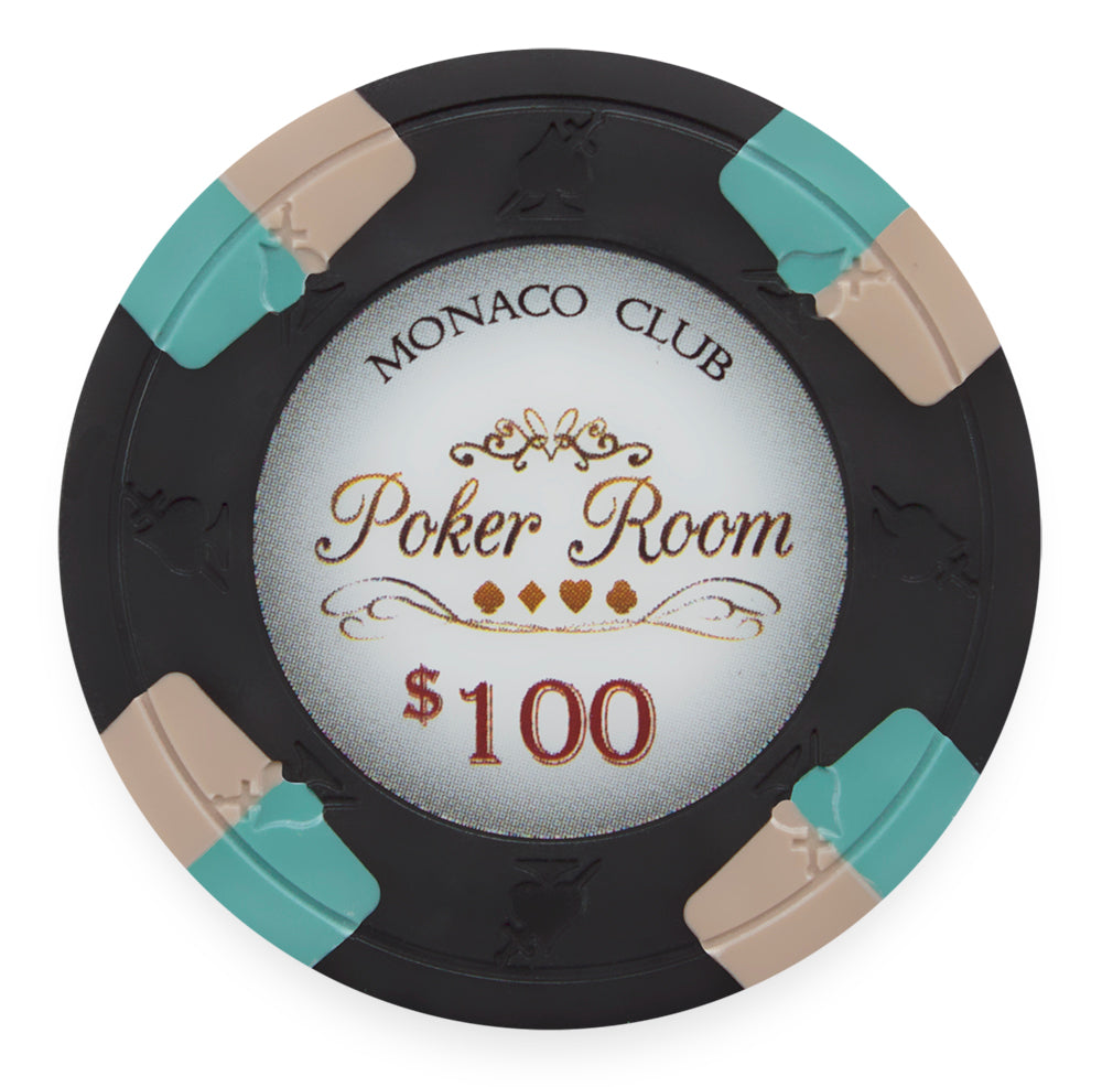 Monaco Club 13.5-gram Poker Chips (25-pack)