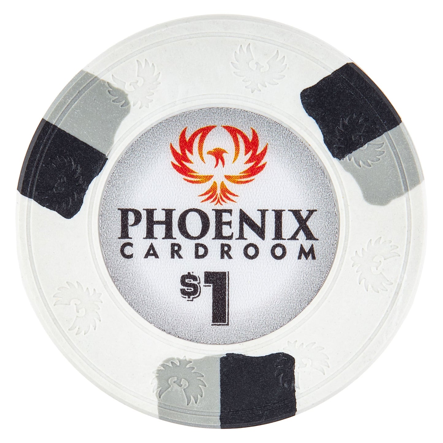 Phoenix 10-gram Real Clay Poker Chips (25-pack)