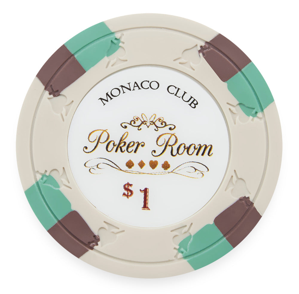 Monaco Club 13.5-gram Poker Chips (25-pack)