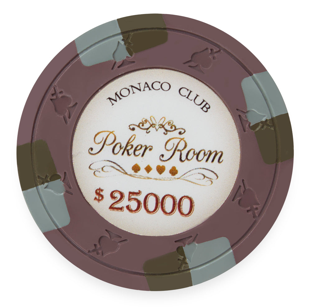 Monaco Club 13.5-gram Poker Chips (25-pack)