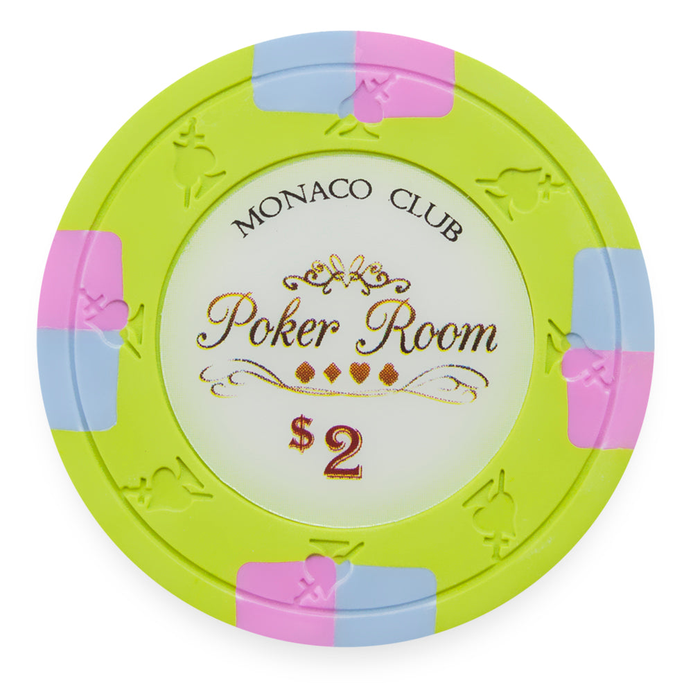 Monaco Club 13.5-gram Poker Chips (25-pack)