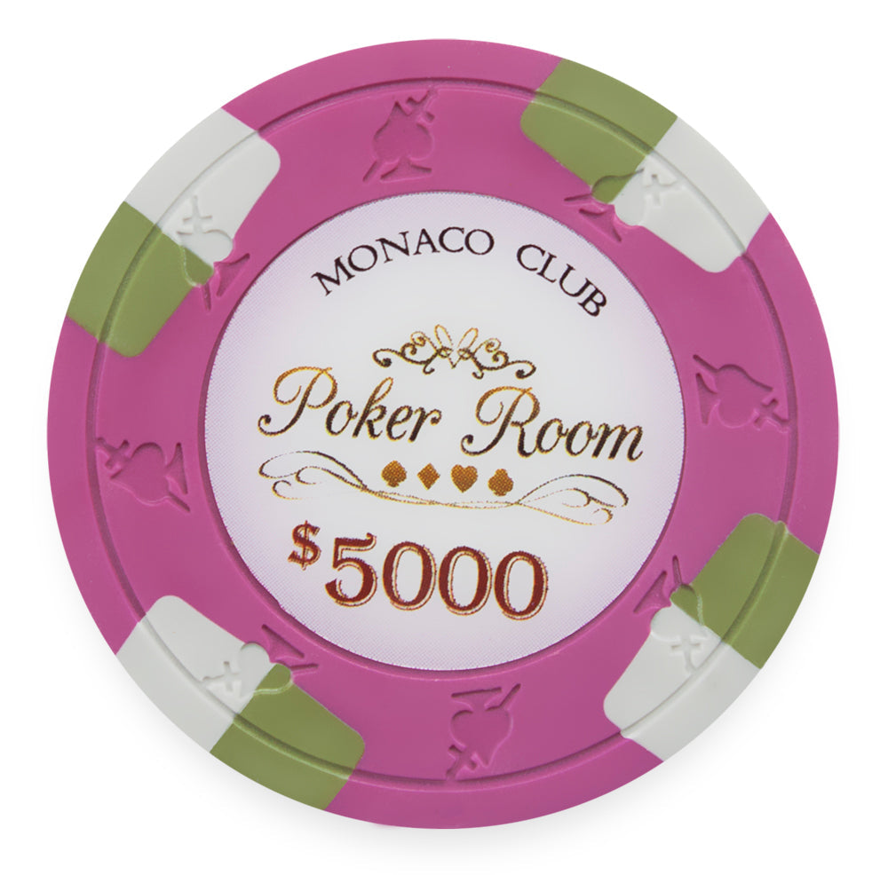 Monaco Club 13.5-gram Poker Chips (25-pack)