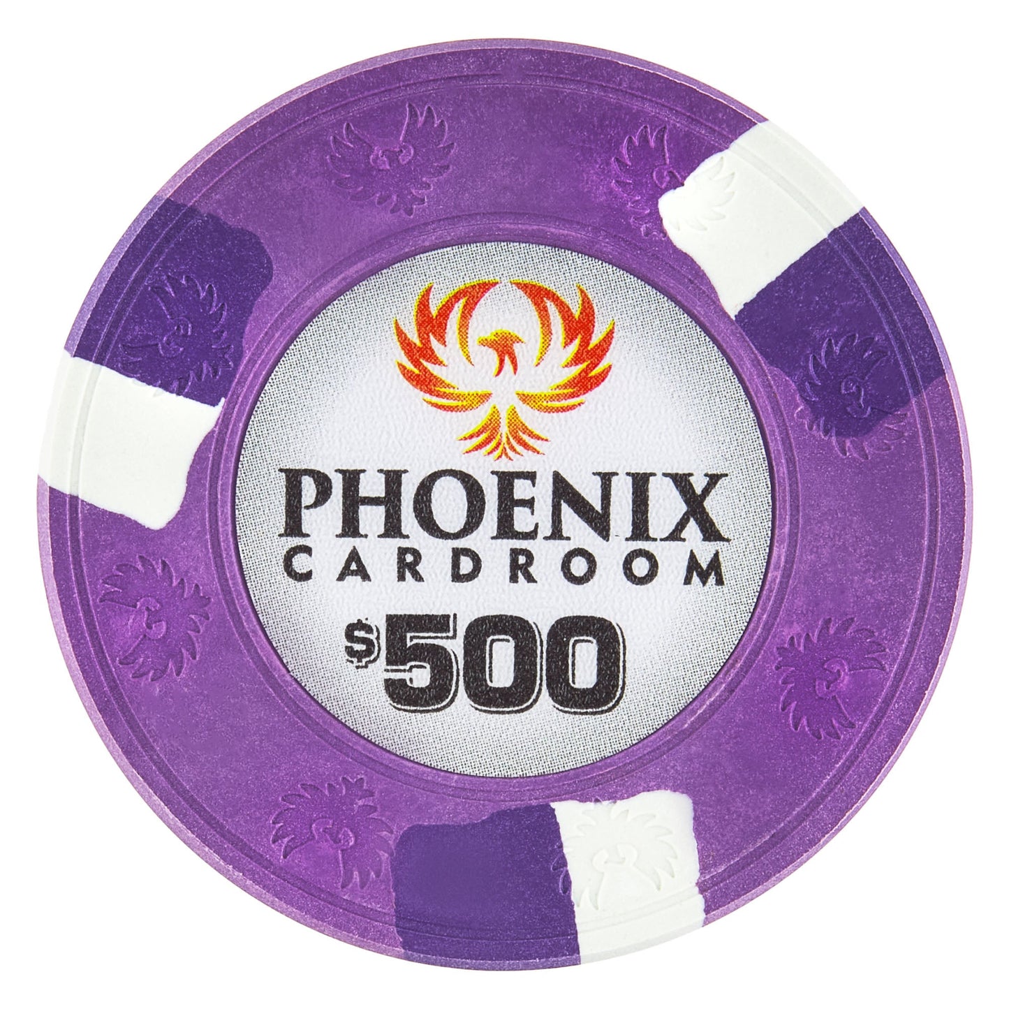 Phoenix 10-gram Real Clay Poker Chips (25-pack)