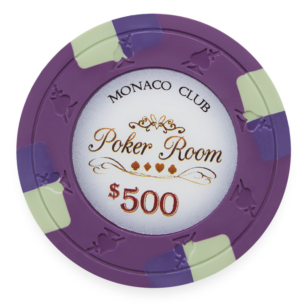 Monaco Club 13.5-gram Poker Chips (25-pack)