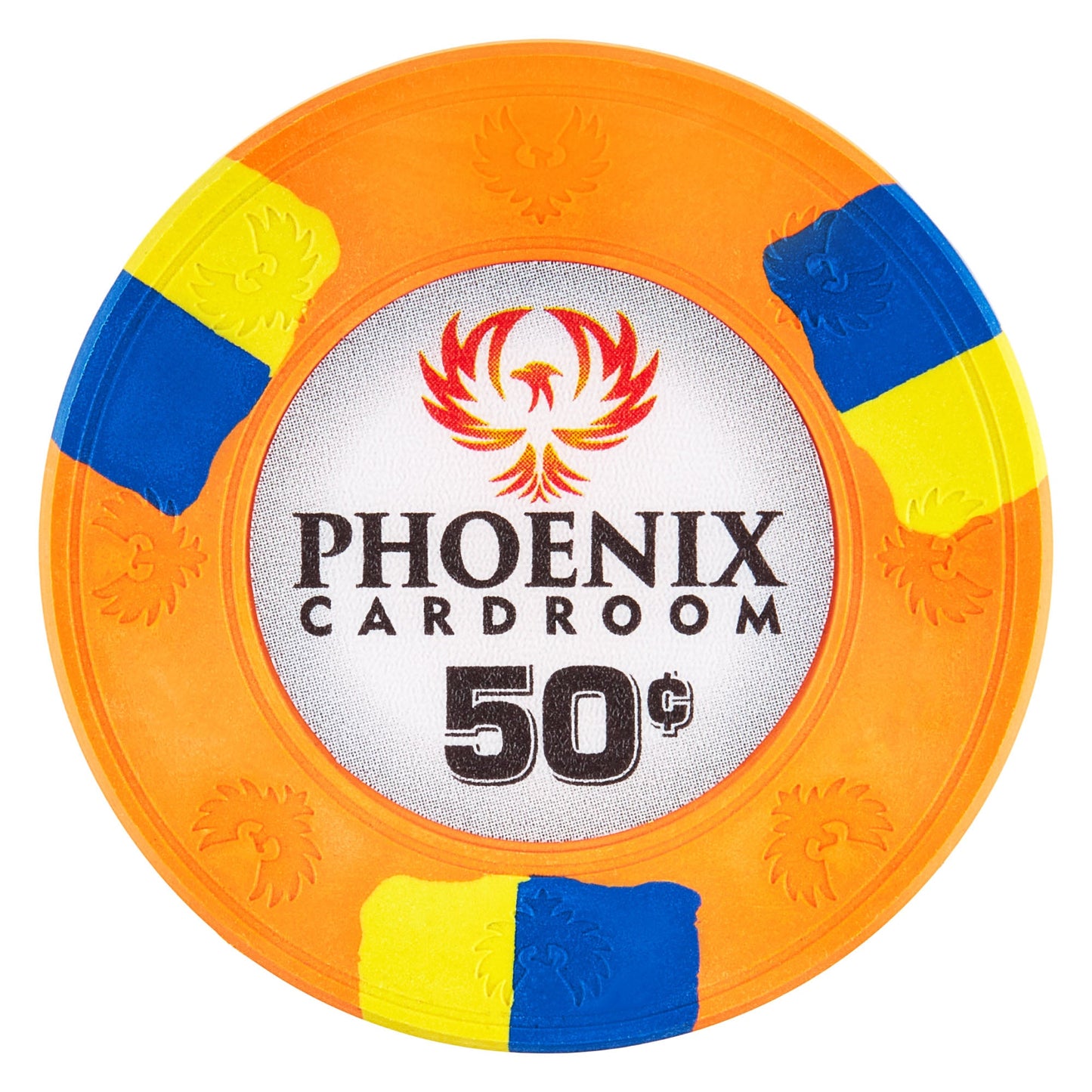 Phoenix 10-gram Real Clay Poker Chips (25-pack)