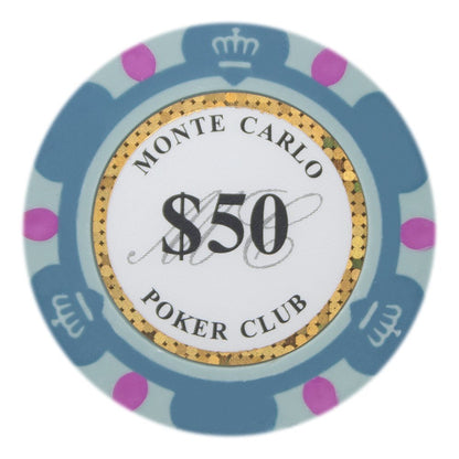 Monte Carlo 14-gram Poker Chips (25-pack)