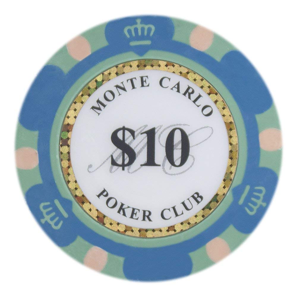 Monte Carlo 14-gram Poker Chips (25-pack)