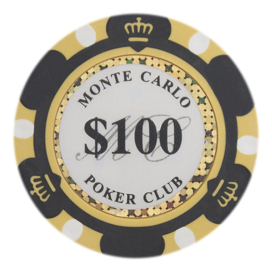 Monte Carlo 14-gram Poker Chips (25-pack)