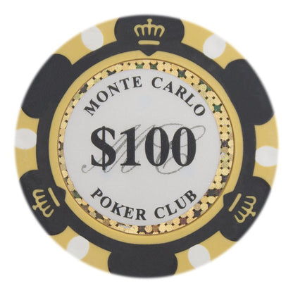 Monte Carlo 14-gram Poker Chips (25-pack)