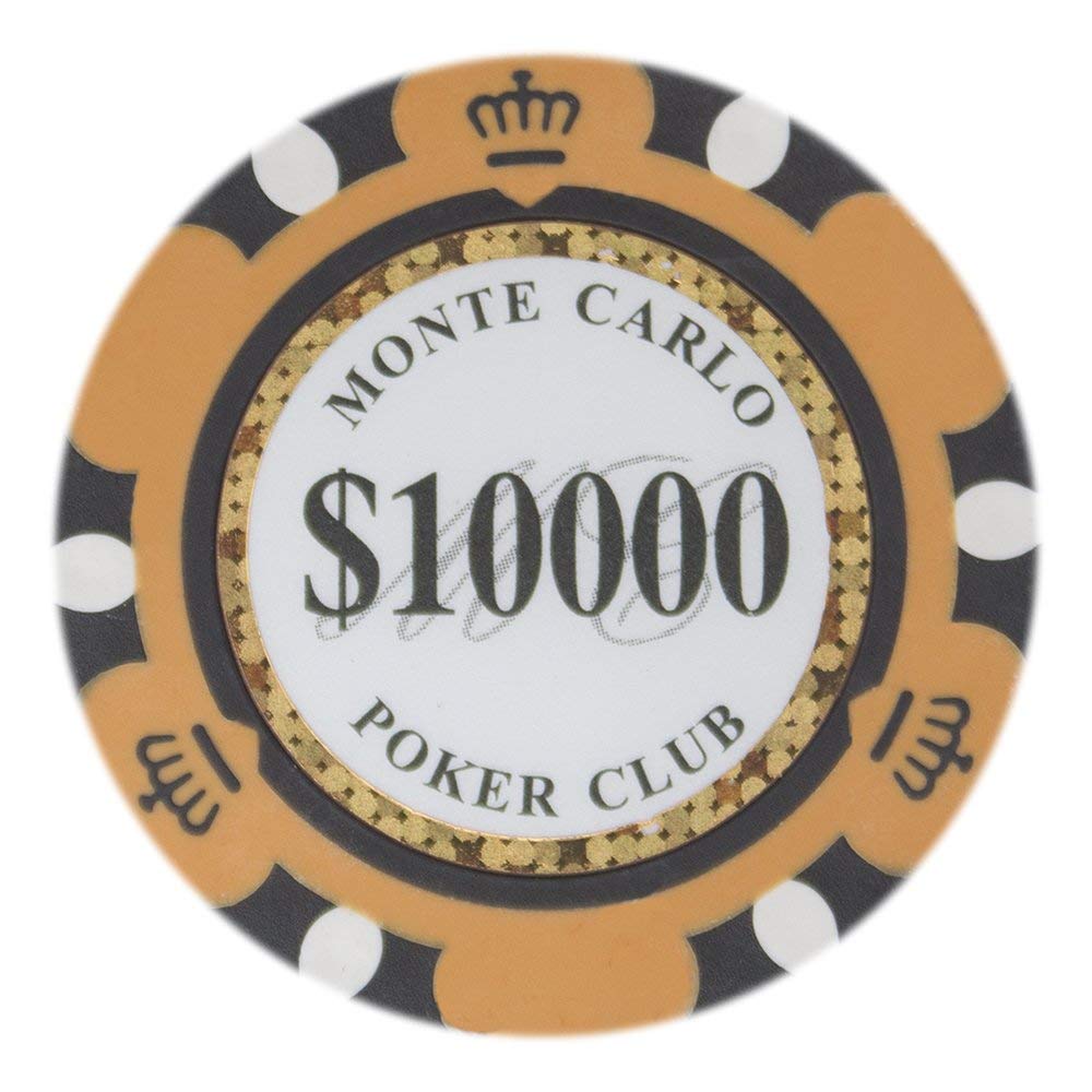 Monte Carlo 14-gram Poker Chips (25-pack)