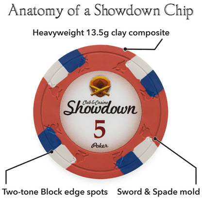 Showdown 13.5-gram Poker Chips (25-pack)
