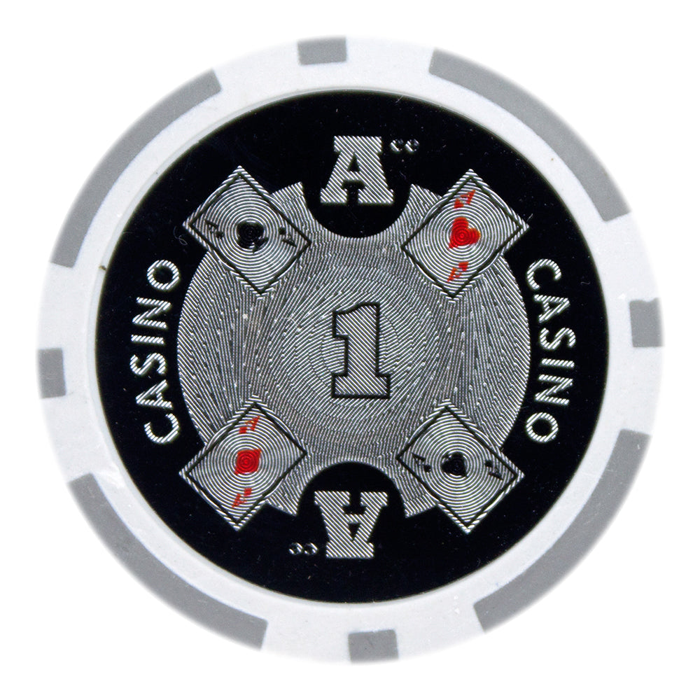 Ace Casino 14-gram Poker Chips (25-pack)