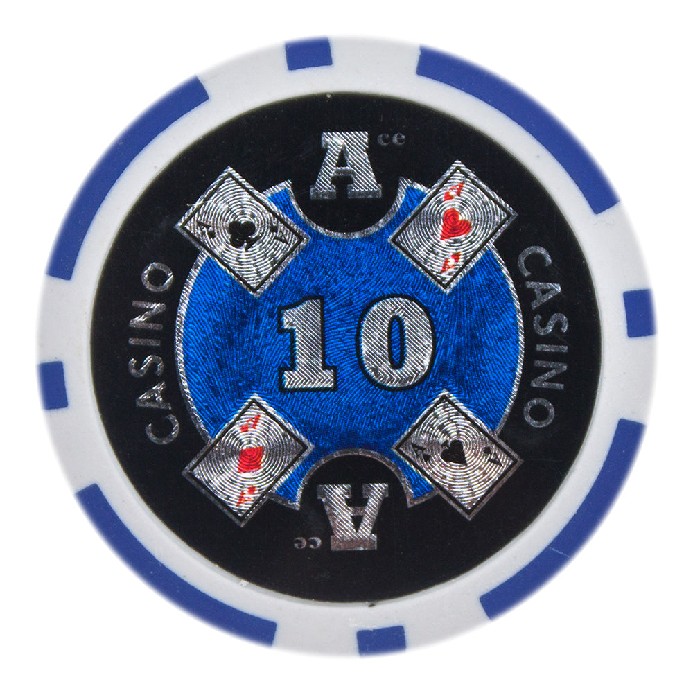 Ace Casino 14-gram Poker Chips (25-pack)