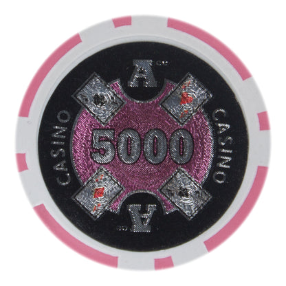 Ace Casino 14-gram Poker Chips (25-pack)