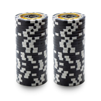 Black Diamond 14-gram Poker Chips (25-pack)