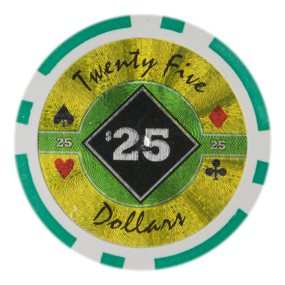 Black Diamond 14-gram Poker Chips (25-pack)