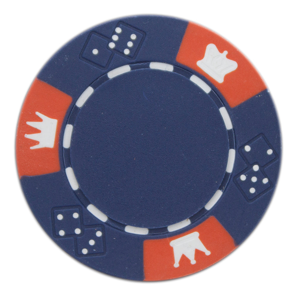 Crown & Dice 14-gram Poker Chips (25-pack)