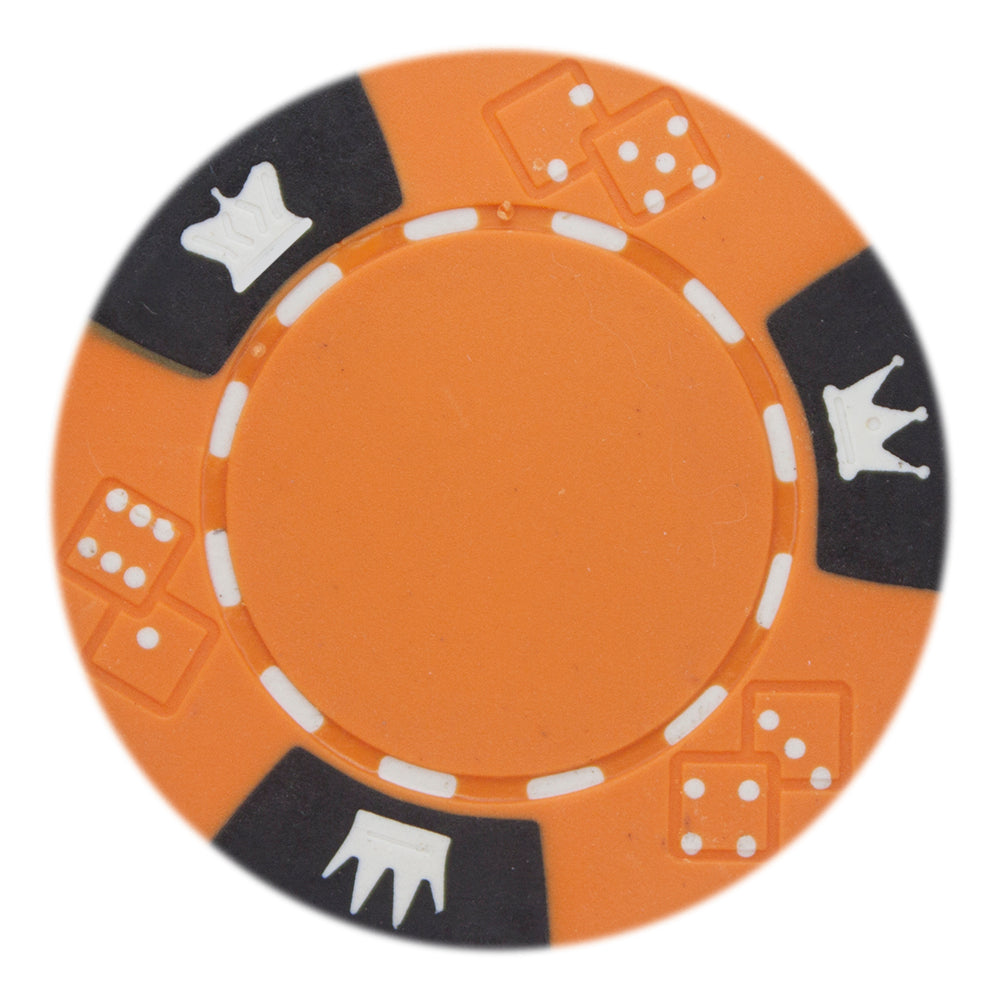 Crown & Dice 14-gram Poker Chips (25-pack)