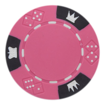 Crown & Dice 14-gram Poker Chips (25-pack)