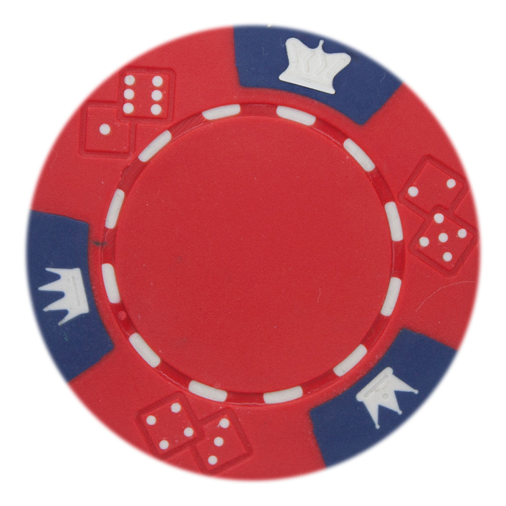 Crown & Dice 14-gram Poker Chips (25-pack)