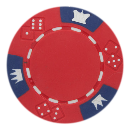 Crown & Dice 14-gram Poker Chips (25-pack)