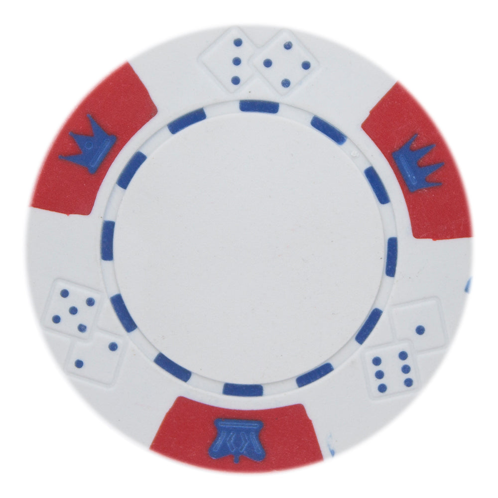 Crown & Dice 14-gram Poker Chips (25-pack)