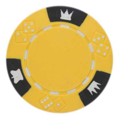 Crown & Dice 14-gram Poker Chips (25-pack)