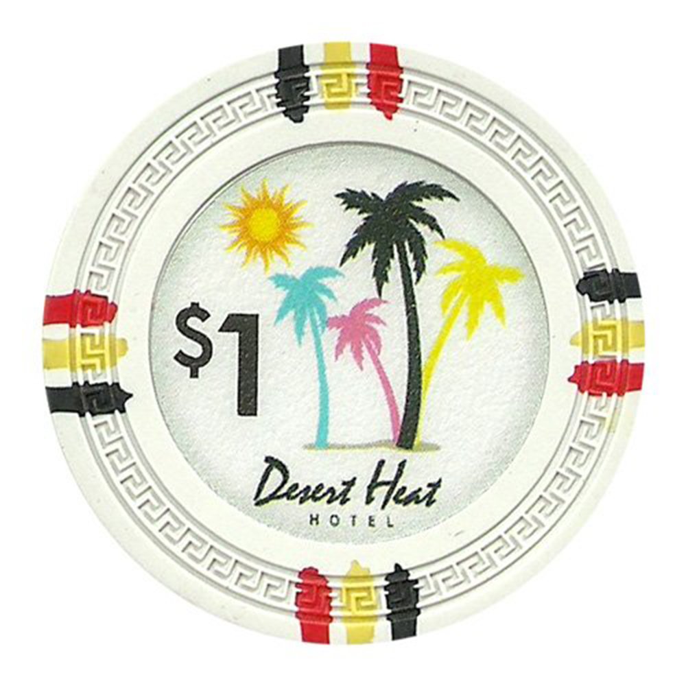 Desert Heat 13.5-gram Poker Chips (25-pack)