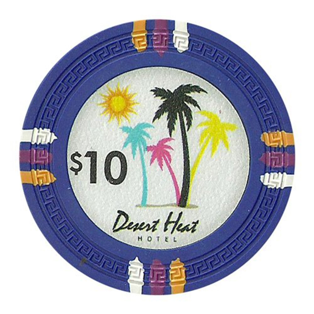 Desert Heat 13.5-gram Poker Chips (25-pack)