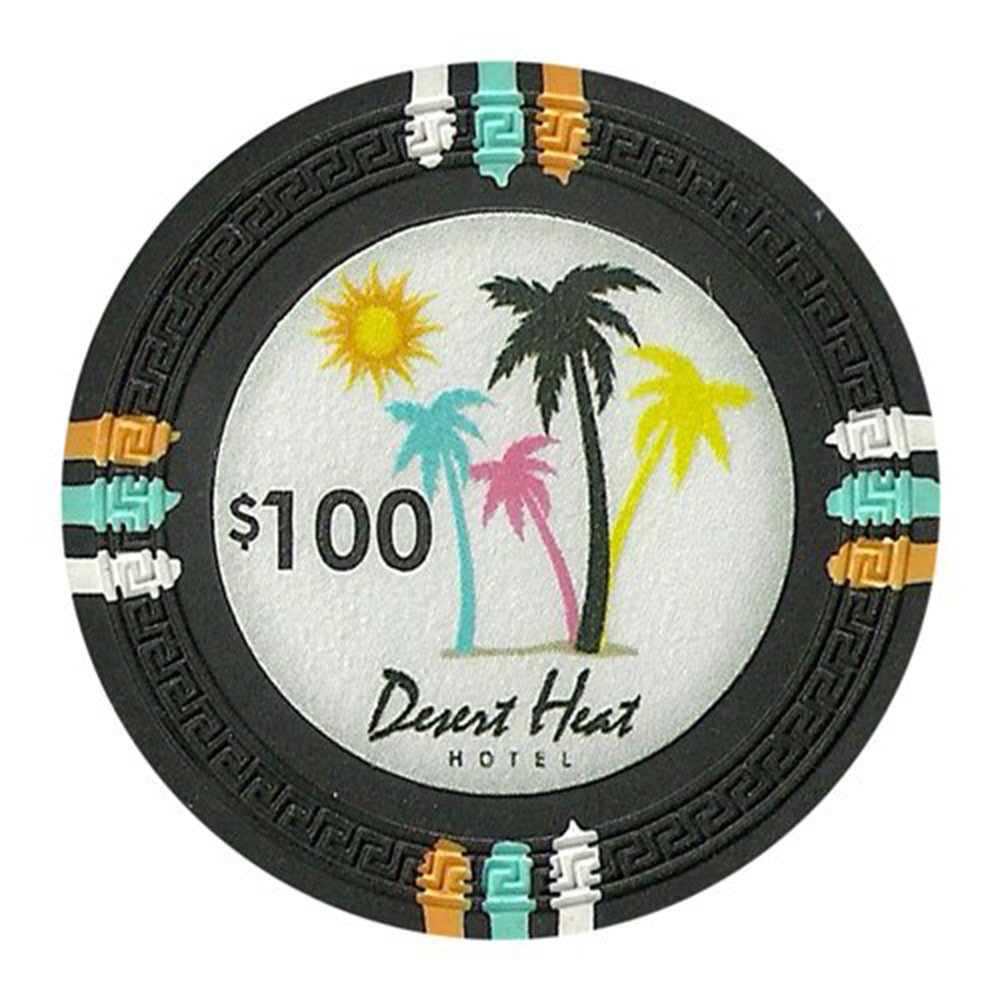 Desert Heat 13.5-gram Poker Chips (25-pack)