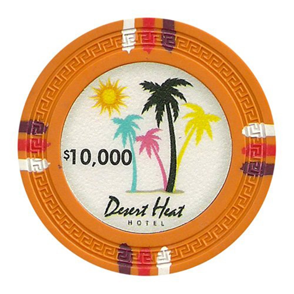 Desert Heat 13.5-gram Poker Chips (25-pack)